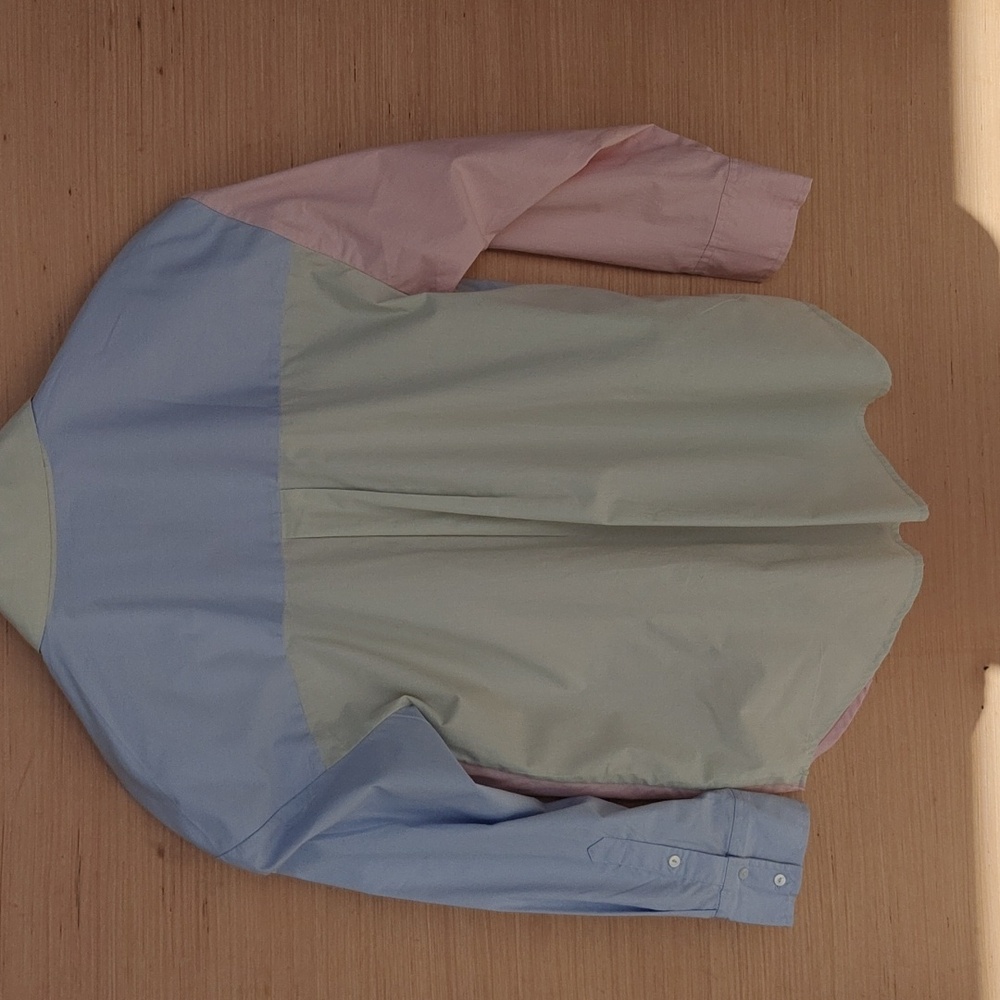 Abercrombie Pastel Color Block Shirt - Picture 3 of 5